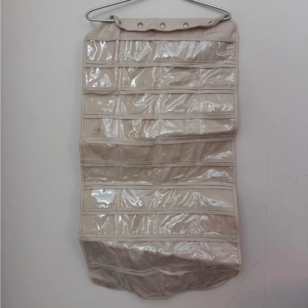 The Container Store Hanging Jewelry Organizer - Beige